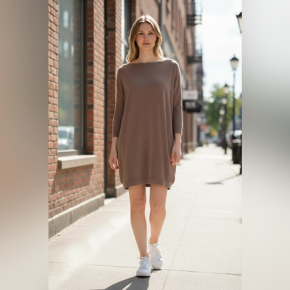 Ralph Lauren Black Label Brown long sleeve dress‌‌‌‌‌‌‌‌‌‌‌‌‌‌‌‌‌‌‌‌‌‌‌‌